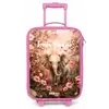 Flora flapoor Kinderkoffer - Roze klein -zz3dotto
