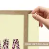 Karma - Luipaardprint - Geel Light Box met batterij (Wandlamp) middel -USP_websiteprintNL