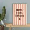 Zomer - Quote - Strepen canvas 2cm klein -sfeer4