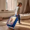 Hamster - Bloem - Natuur - Dier Kinderkoffer - Blauw klein -sfeer1