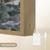 Vissen - Koraal - Zee - Mozaïek Light Box met batterij (Wandlamp) middel -USP_websiteoplaadbaarNL
