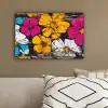Street Art - Bloemen - Mix canvas 2cm klein -sfeer3