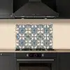 Barok - Tegel - Kleurrijk keuken achterwand spatscherm klein 900 -sfeer1