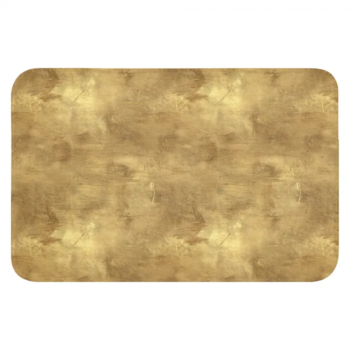 Industrieel - Textuur - Goud Badmat klein 997 -3d