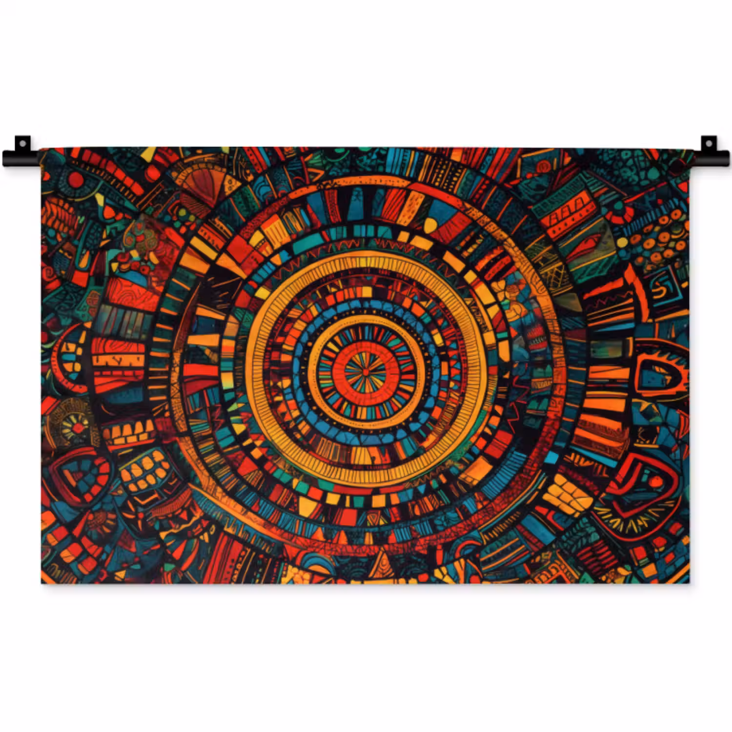 Wandkleed - Mandala - Cirkels - Patronen