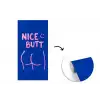 Brutaal - Grappig - Blauw fotobehang vinyl groot -3d
