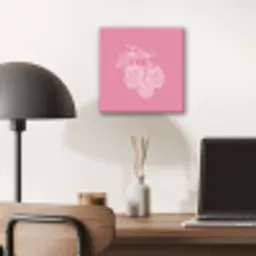 Frambozen - Steel - Getekend - Roze aluminium wit klein -sfeer5
