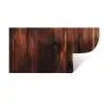 Hout - Planken - Vintage - Donkerbruin Muursticker klein -3d