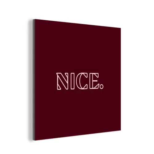 Bordeaux - Nice - minimalistisch aluminium wit klein -3d