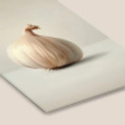 Knoflook - Natuurlijk - Beige fotolijst zwart zonder passe partout klein -zsfeer6