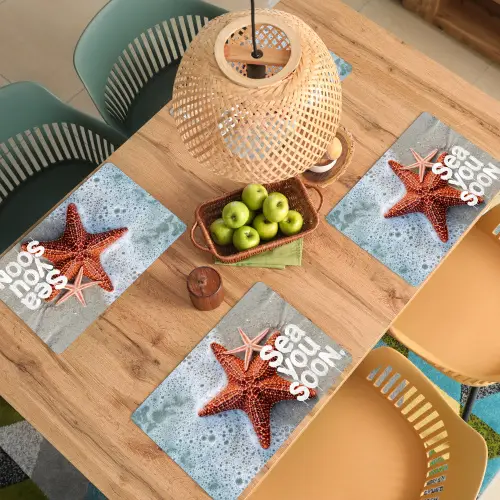 Sea you soon - Zeester - Zee Placemat vinyl groot -zzsfeer5_Kitchenyeah-website