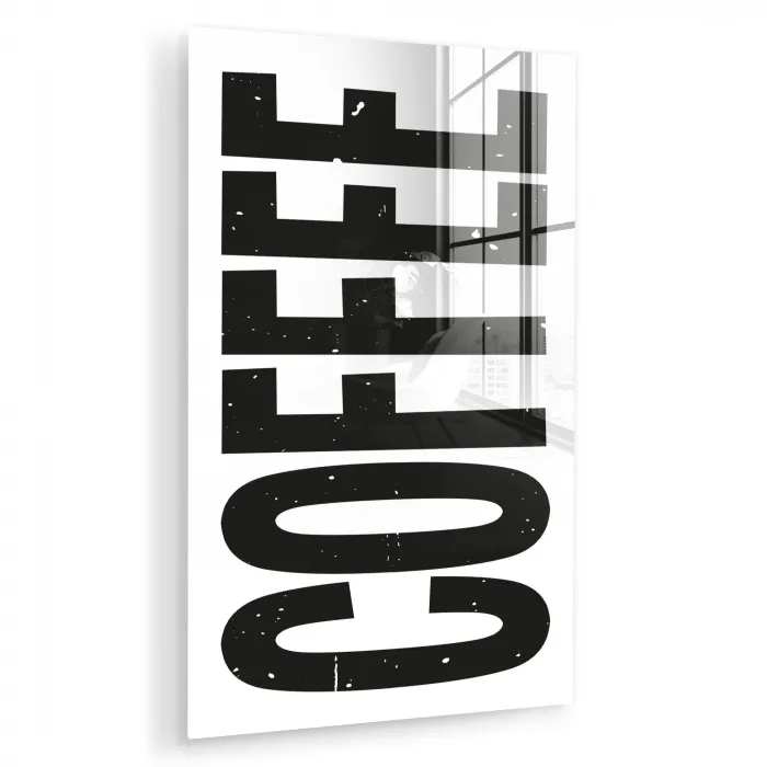 Koffie - Decoratie - Japandi - Vintage plexiglas 5mm klein -zzzproduct_nieuw