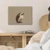Egel - Snuitje - Bruin - Stekels PET vilt klein -sfeer3