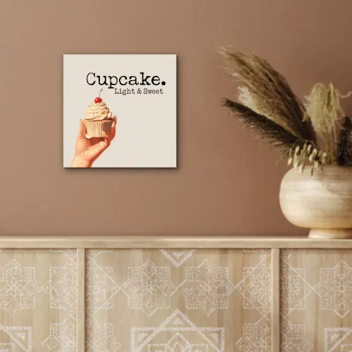 Cupcake - Zoet - Kers aluminium wit klein -sfeer4