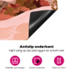 Heuvellandschap - Grafisch - Terracotta Inductie beschermer vinyl 3mm klein -wsfeer4_website