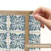 Dessin - Tegel - Blauw Light Box met batterij (Wandlamp) middel 907 -USP_websiteprintNL