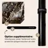 Aardse Marmeren Luxe Inductie beschermer vinyl 3mm middel -zzzzzzz-induclip_FR