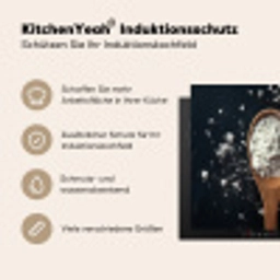 Meel - Hout - Lepel Inductie beschermer vinyl 3mm middel -tsfeer2_DE