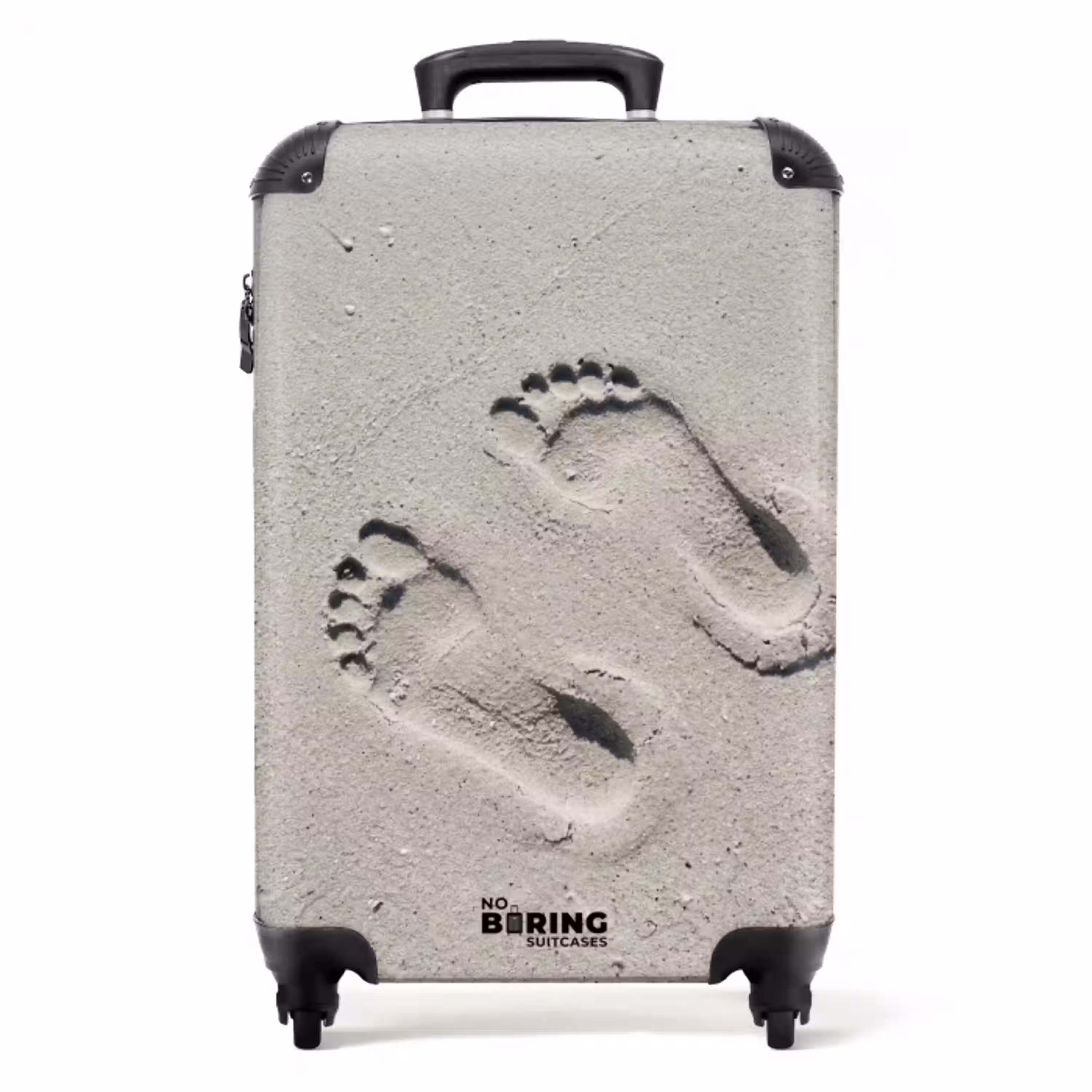 Voeten - Zand - Zee NBS - Handbagage koffer - Volwassenen Unisex middel -productfoto_recht