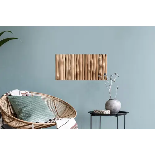 Hout - Stam - Lichtbruin Muursticker klein -plant