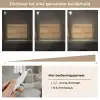 Houtlook - Bruin - Hout Light Box met kabel (Tafellamp) klein -USP_dimbaarNL
