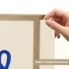 Vaas - Blauw - Geblokt - Modern Light Box met batterij (Wandlamp) middel -USP_websiteprintNL