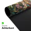 Libelle - Mozaïek - Bloemen - Kleurrijk Muismat XXL klein -sfeer2
