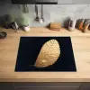 Elegantie in goud Inductie beschermer vinyl 3mm groot -sfeer5