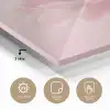 Bloem - Pioenroos - Roze plexiglas 5mm klein -sfeer2