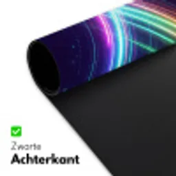 Kruisen - Lasterstralen - Neon Muismat XXL klein -sfeer2