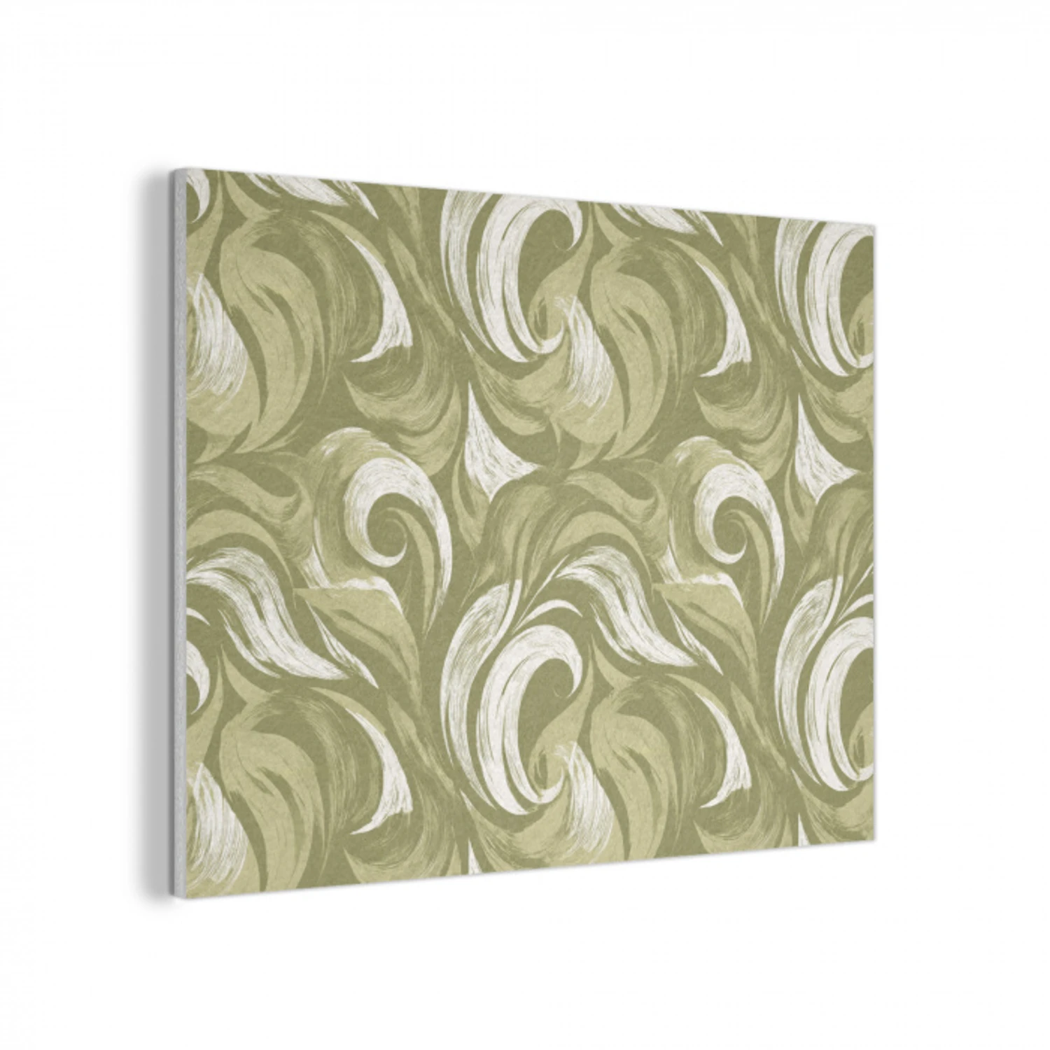 Abstract - Textuur - Groen PET vilt klein 837 -3d