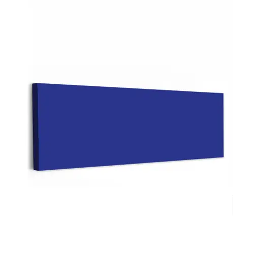 Blauw - Effen kleur - Donkerblauw canvas 2cm klein 828 -z3d