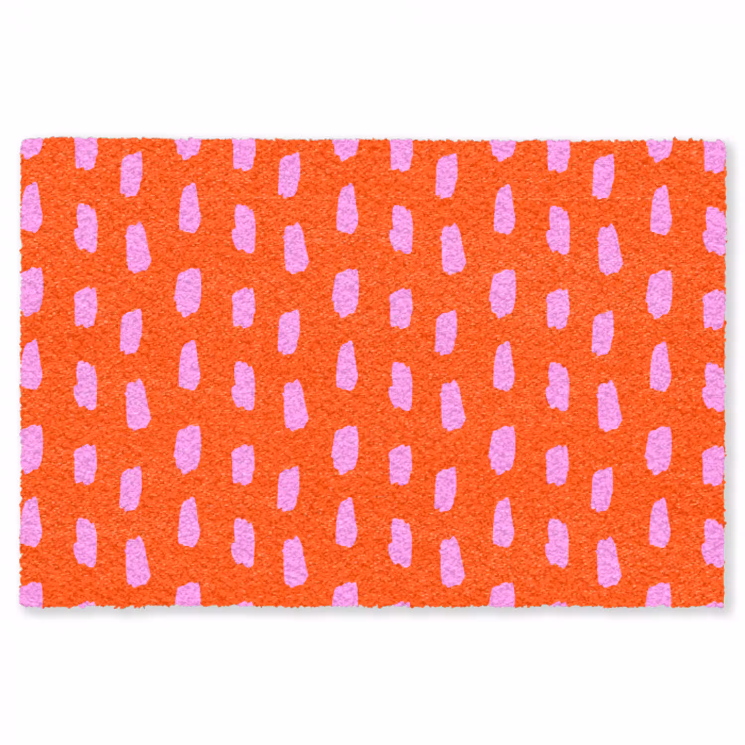 Verf - Roze - Rood Vloerkleed Rechthoek klein 1091 -3d