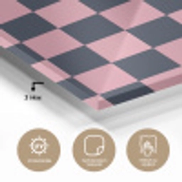 Traditioneel - Patroon - Blauw - Roze plexiglas 5mm klein 11 -wsfeer2_DE