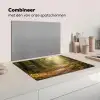 Zonlicht - Bospad - Bomen Inductie beschermer vinyl 3mm klein -wsfeer7_website
