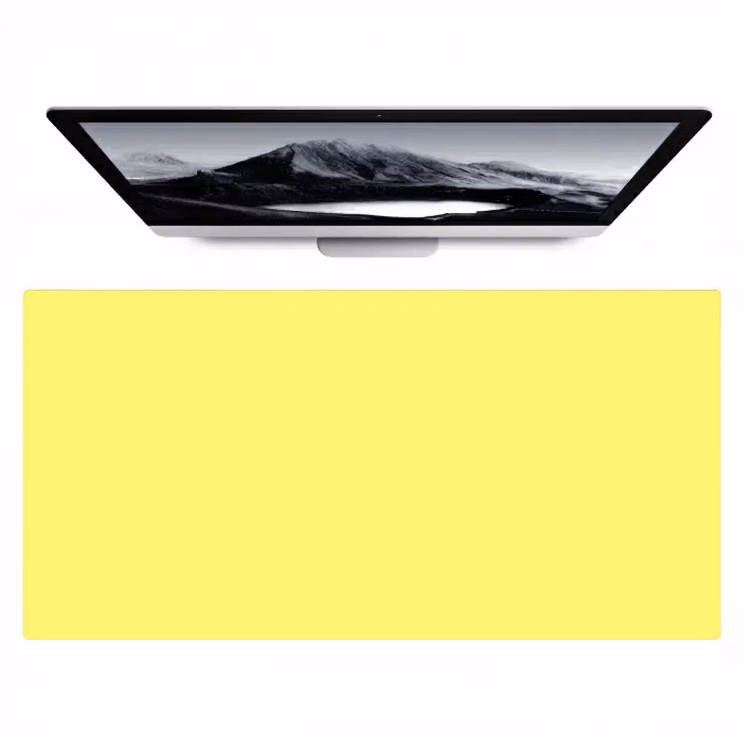Buttery - Beige - Geel Muismat XXL klein 681 -zzz3d