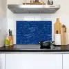 Verf - Strepen - Blauw Inductie beschemer met haakjes klein 777 -sfeer2