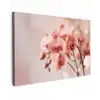 Orchidee - Bloemen - Roze - Bloemblaadjes canvas 2cm klein -z3d