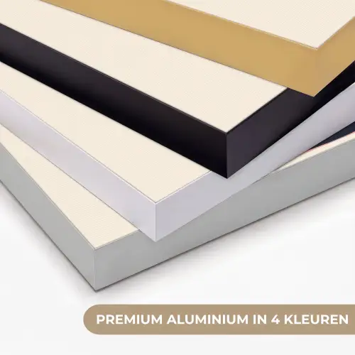 Vaas - Bloemen - Boeket Textielframe zwart klein -USP_kleurenNL