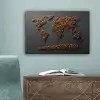 Wereldkaart - Koffie - Grijs canvas 2cm klein -sfeer4