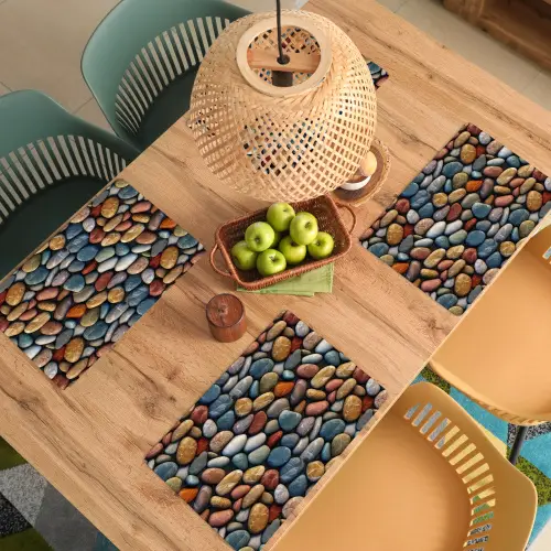 Pastel - Matte - Kiezels Placemat vinyl groot 368 -zzsfeer5_Kitchenyeah-website