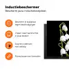 Lelietjes-van-dalen tegen Nacht Inductie beschermer vinyl 3mm klein -zzzzzzz-td-ups