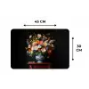 Boeket - Roze - Bloemen - Vaas Placemat vinyl groot -specs