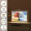 Seizoenen - Kunst - Boom - Winter - Herfst Light Box met kabel (Tafellamp) klein -USP_websiteoverzichtNL