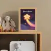 Ster - Gezichtje - Lichtgevend Light Box met kabel (Kinderlampje) klein -sfeer2_kind