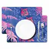 Tijger - Roze - Bladeren - Jungle Placemat vinyl groot -zzsfeer2_Kitchenyeah-website