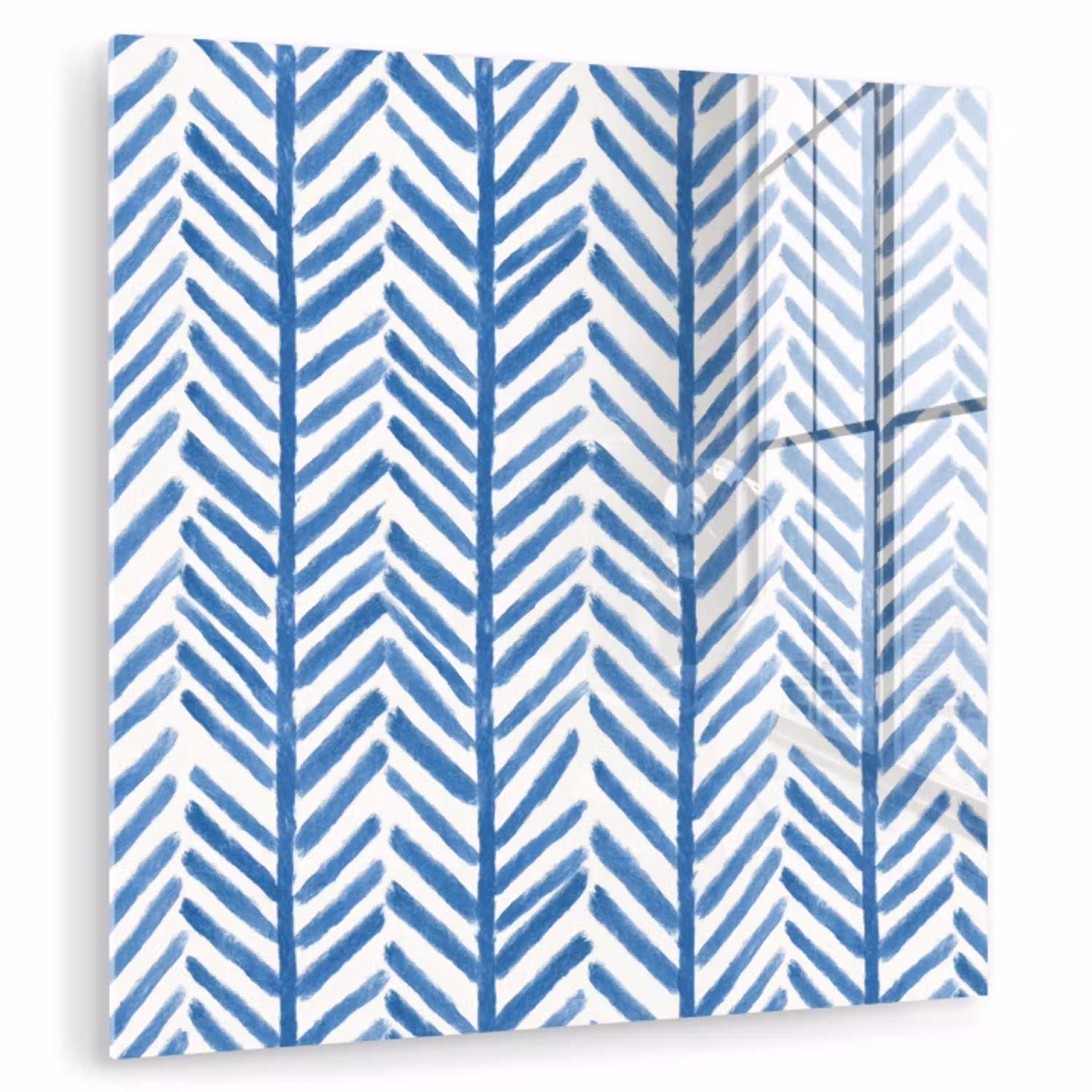 Patroon - Streep - Blauw plexiglas 5mm klein 11 -zzzproduct_nieuw
