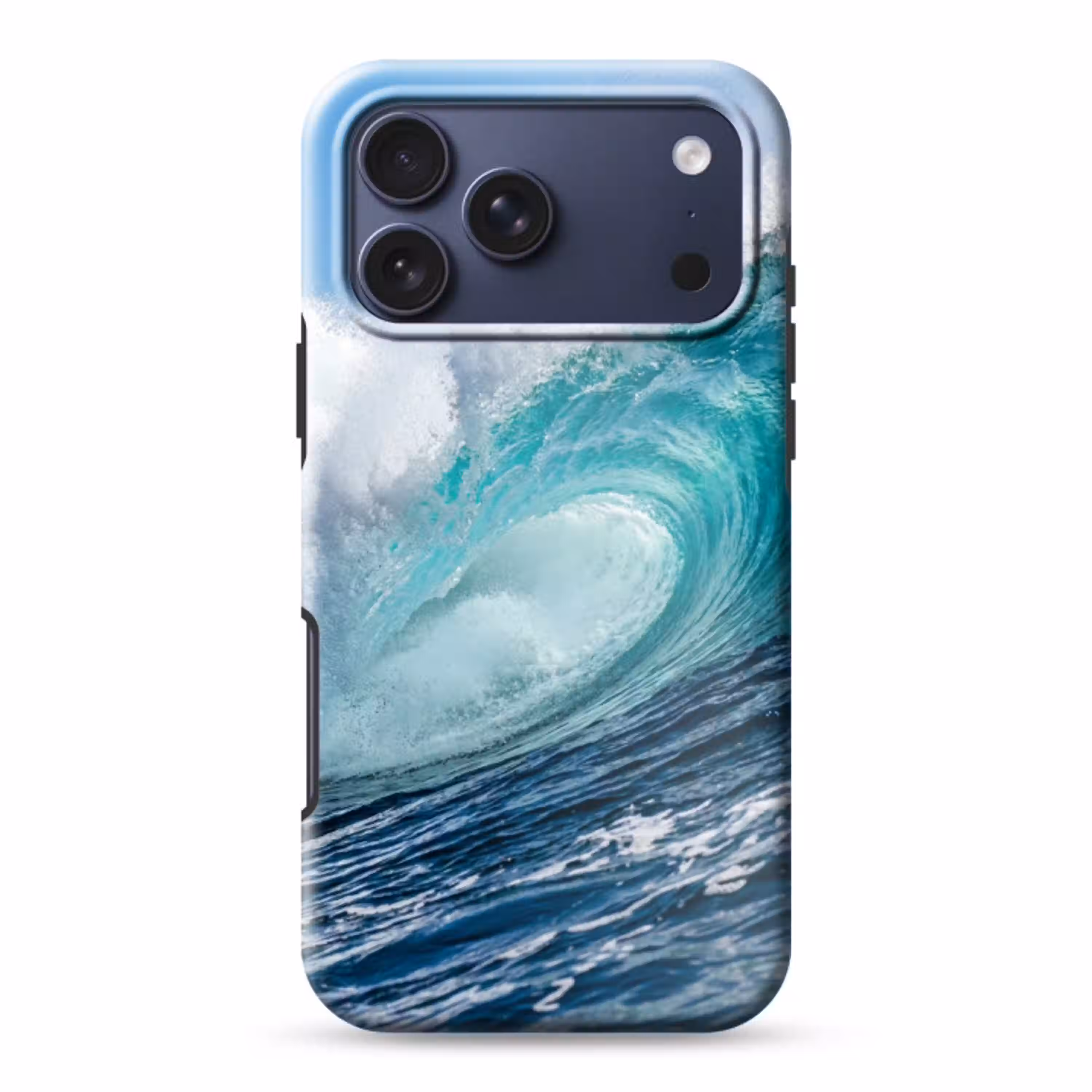 Golf - Oceaan - Water - Dynamisch - Blauw Toughcase MagSafe Apple iPhone 17 Pro Max klein -3d