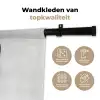 Kreeft - Glossier - Groen - Wit Wandkleed katoen klein -sfeer2