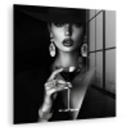 Vrouw - Cocktail - Chic plexiglas 5mm klein -zzzproduct_nieuw